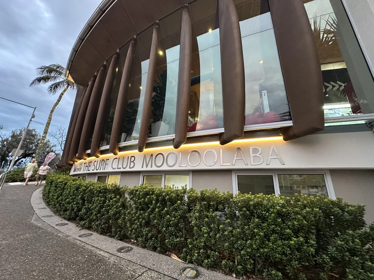 Mooloolaba Surf Club building exterior at the start of FWD Fest 26