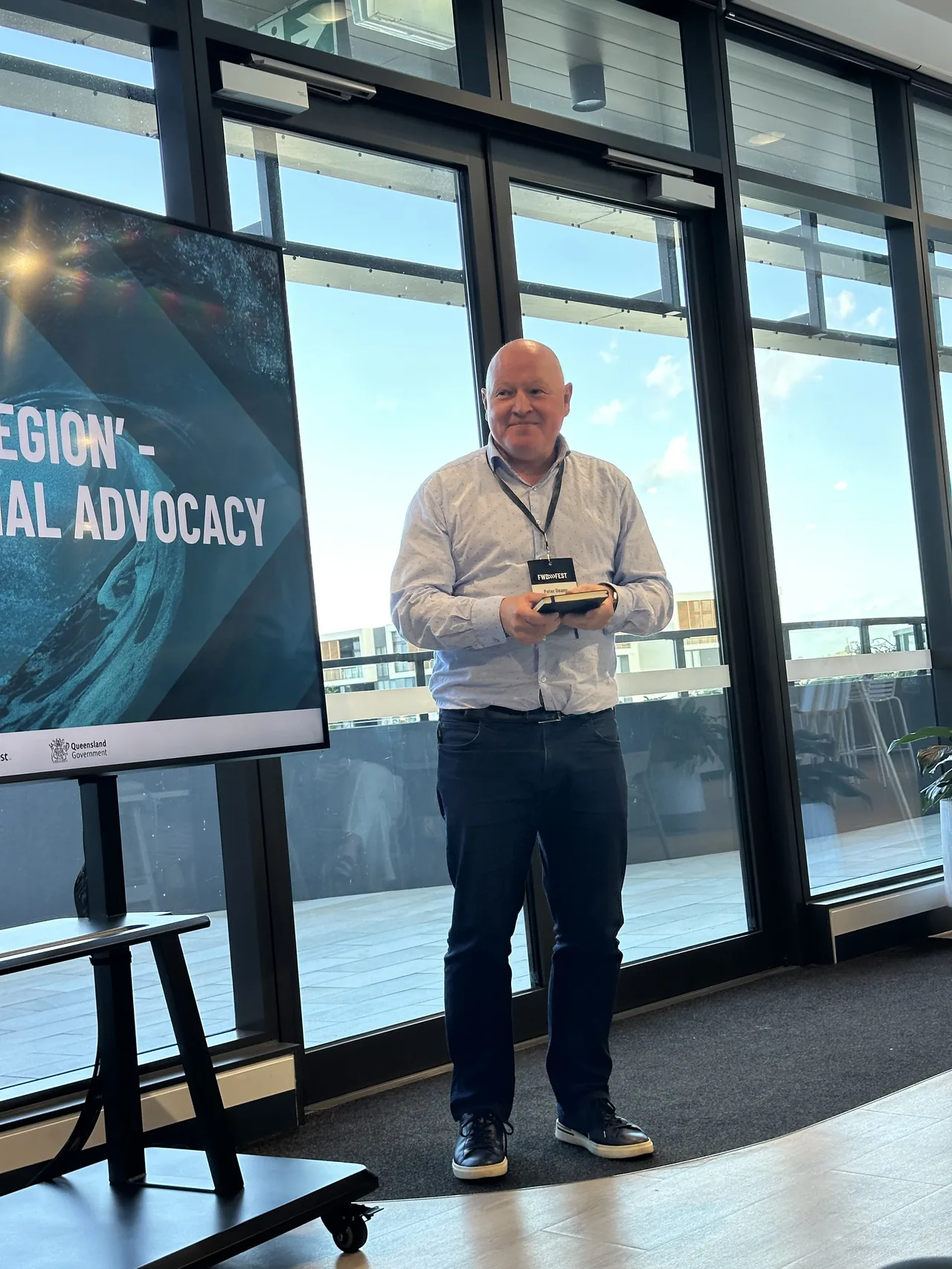 Peter Deans hosting A Voice for the Region - Unpacking Regional Advocacy at FWD Fest 26
